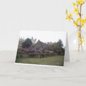 Englische Landschaft Karte (Gelbe Blume)