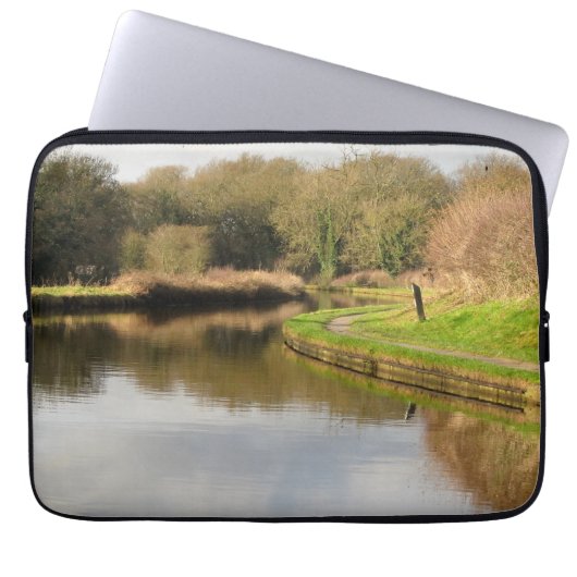 Englische Landschaft Landschaft Laptop Schläfchen Laptopschutzhülle (Vorderseite)