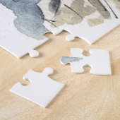 Englische Landschaft Watercolor Jigsaw Puzzle (Seite)