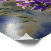 Englische Lavendel-Landschaft Fotodruck (Ecke)