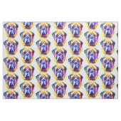Englische Mastiff in Farben Stoff (Fat Quarter (45,7 x 55,9 cm))