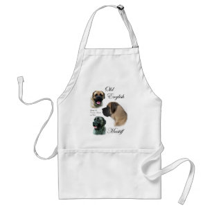 Englische Mastiff-Kunst-Geschenke Schürze