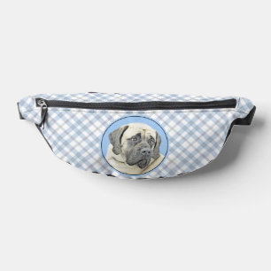 Englische Mastiff-Malerei Rehbraun Originale Haust Bauchtasche