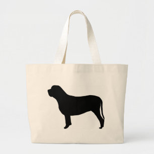 Englische Mastiff-Taschen-Tasche Jumbo Stoffbeutel