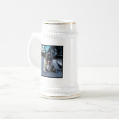 Englische Mastiff-Tasse Bierglas (Vorderseite Links)