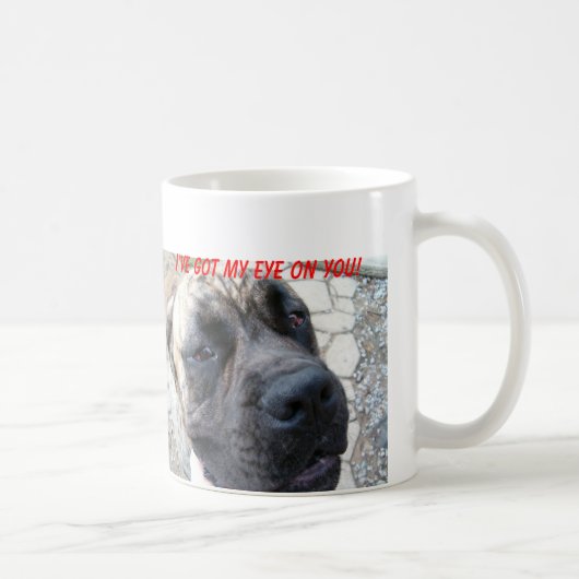 Englische Mastiff-Tasse Kaffeetasse (Rechts)