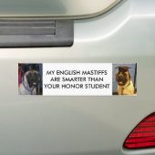 ENGLISCHE MASTIFFS SIND INTELLIGENTER AUTOAUFKLEBER (Auf Auto)