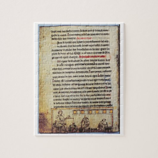 Englische Miniatur, "Medica", ein apoth Puzzle (Vertikal)