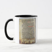 Englische Miniatur, "Medica", ein apoth Tasse (Links)