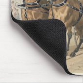 Englische Pferde Mousepad (Ecke)
