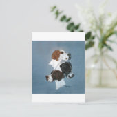 Englische Pointer Trio Head Study Postkarte (Stehend Vorderseite)