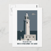 Englische Postkarte im Stil der 20er Jahre (Vorne/Hinten)