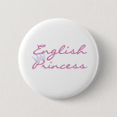 Englische Prinzessin Button (Vorderseite)