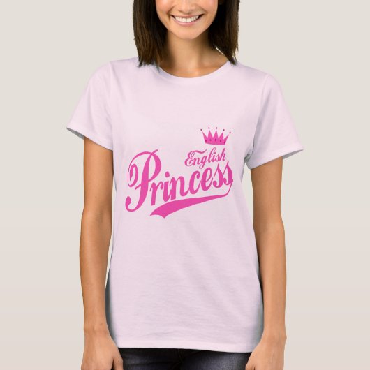Englische Prinzessin T-Shirt (Vorderseite)