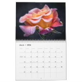 Englische Rose 12-monatiger Kalender (Mär 2026)