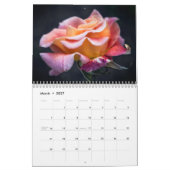 Englische Rose 12-monatiger Kalender (Mär 2027)