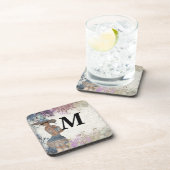 Englische Rose Getränkeuntersetzer (Rechte Seite)