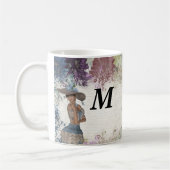 Englische Rose Kaffeetasse (Links)