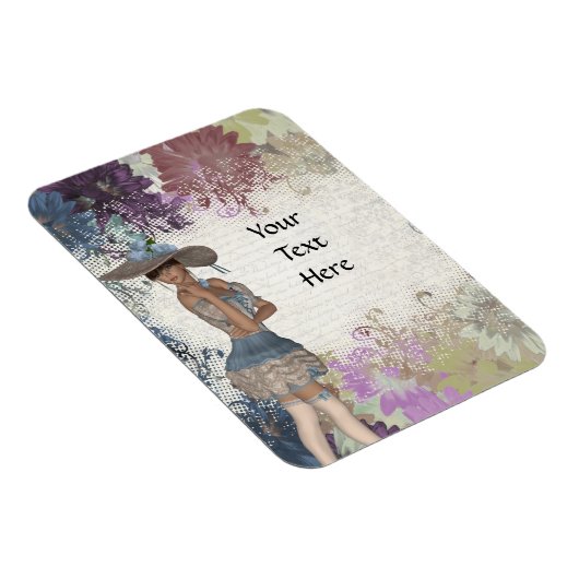 Englische Rose Magnet (Rechte Seite)