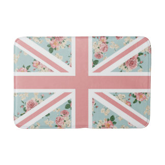 Englische Rosen-Gewerkschafts-Jack-Flagge Badematte