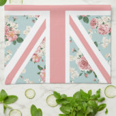 Englische Rosen-Gewerkschafts-Jack-Flagge Handtuch (Gefaltet)