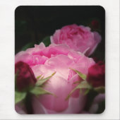 Englische Rosen im Rosa Mousepad (Vorne)