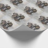 Englische Setter Geschenkpapier (Ecke)
