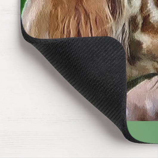 Englische Setter Kunstgeschenke Mousepad (Ecke)