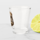 Englische Setter Schnapsglas (Rechts)