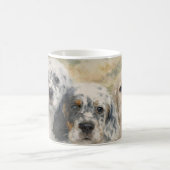 Englische Setter Welpen Kaffeetasse (Mittel)