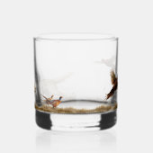 Englische Setter  Whiskyglas (Links)