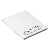 ENGLISCHE SPOTS IM GRASS NOTIZBLOCK (angewinkelt)