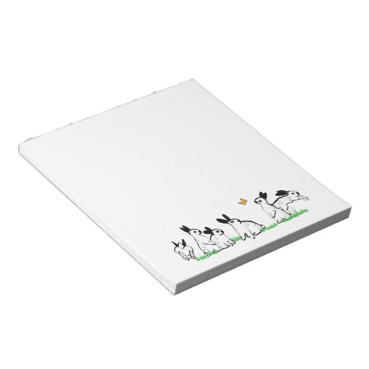 ENGLISCHE SPOTS IM GRASS NOTIZBLOCK (angewinkelt)