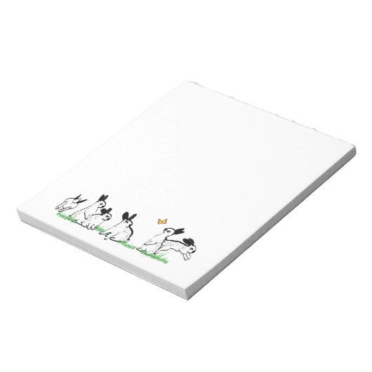 ENGLISCHE SPOTS IM GRASS NOTIZBLOCK (Rotiert)