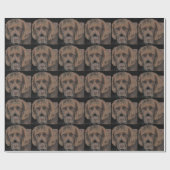Englische Springer Hunde Geschenkpapier (Flach)