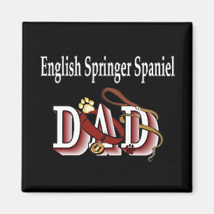 englische springer spaniel dad Magnet