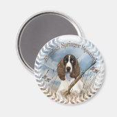 Englische Springer-Spaniel-Magnete Magnet (Vorderseite/Rückseite)