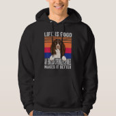 Englische Springer-Spaniels machen Ihr Leben zu ei Hoodie (Vorderseite)