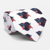 Englische Springer-Spanischflagge Krawatte (Gerollt)