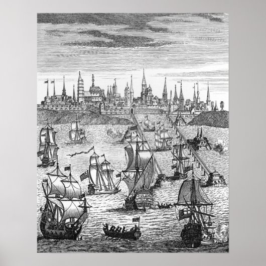 Englische Squadron-Trägertroops Poster (Vorne)