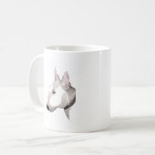 englische Stierterrier-Tasse Kaffeetasse (Vorderseite Links)