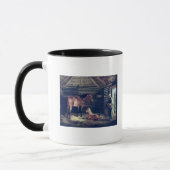 Englische Stute mit ihr Fohlen, 1833 Tasse (Links)