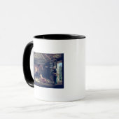 Englische Stute mit ihr Fohlen, 1833 Tasse (Vorderseite Links)