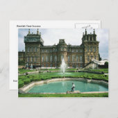 Englische Szenen, Blenheim Palace Postkarte (Vorne/Hinten)