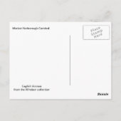 Englische Szenen, Market Harborough Carnival Postkarte (Rückseite)