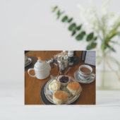 Englische Szenen, Nachmittagstee Postkarte (Stehend Vorderseite)