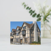 Englische Szenen, Shakespeares Geburtsort Postkarte (Stehend Vorderseite)