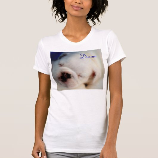 Englische Traumbulldogge T-Shirt (Vorderseite)