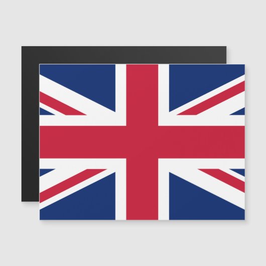 Englische Union Jack Magnetic Card Magnetkarte (Vorne/Hinten)