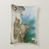 Englische Villa mit Schlucht und Diebstahl, Kunst Dekokissen (Rückseite(Vertikal))